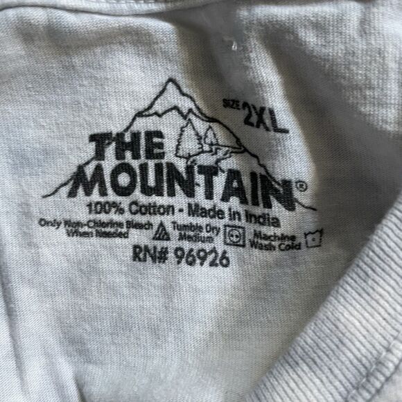 The Mountain Shirt Tie Dyed Puppy Dog Face Graphic Mens XL - Picture 3 of 6